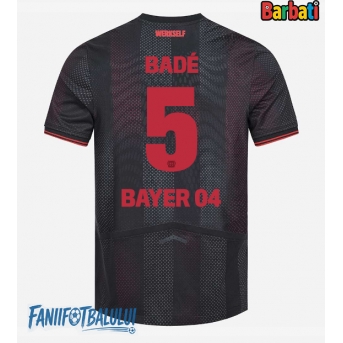 Bayer Leverkusen Loic Bade #5 Tricou Fotbal Replică 2025-26 Barbati Acasa